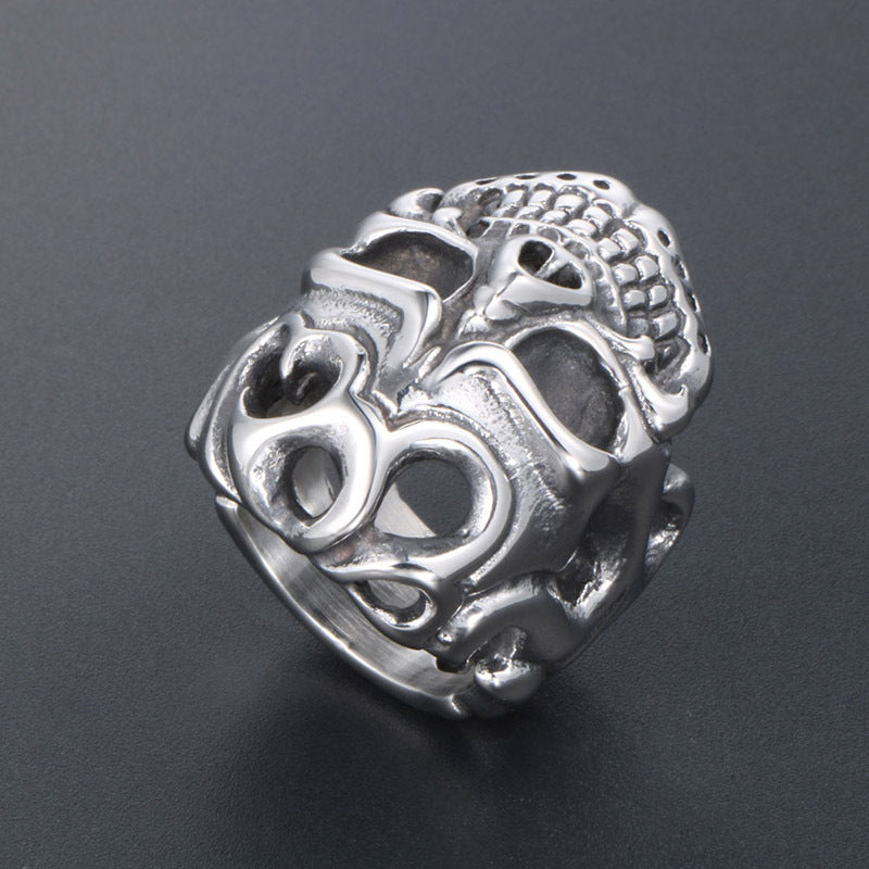 Iron Throne Skull Ring