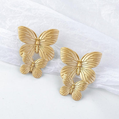 Fashion Gold Color Earrings For Women