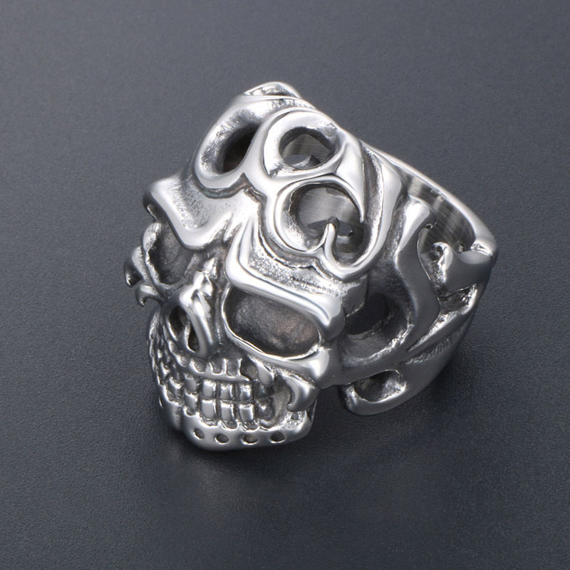 Iron Throne Skull Ring