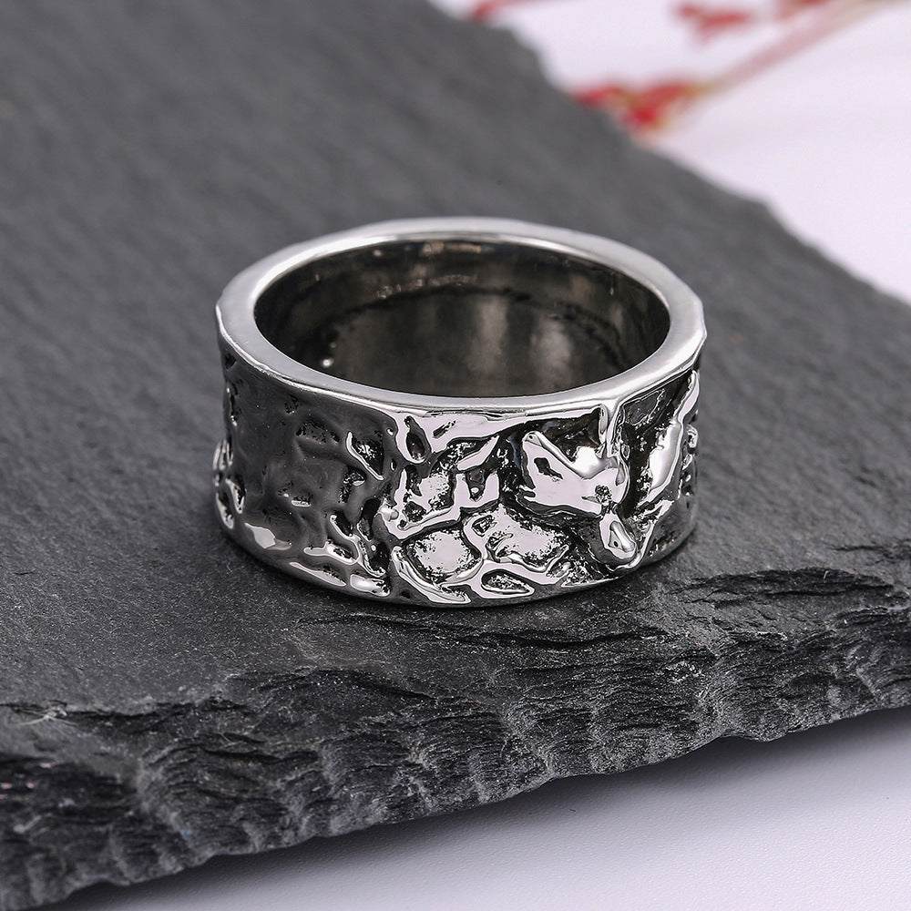 Runic Wolf Ring