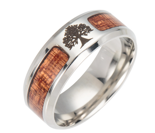 Moonlit Foliage Ring