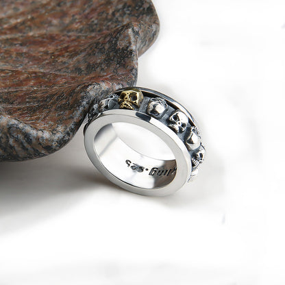 Fashion rock punk ring