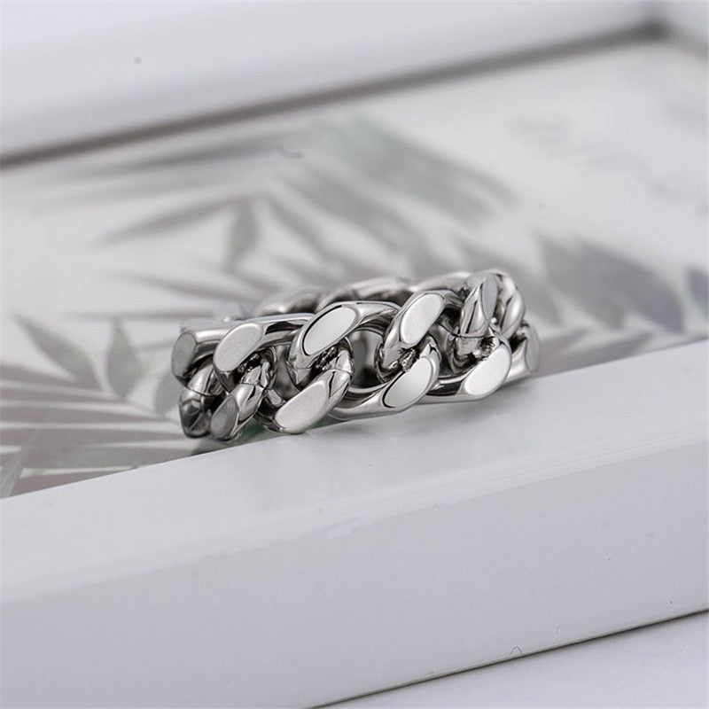 Linked Luster Ring