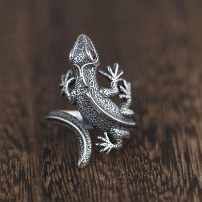 Chameleon Charm Ring