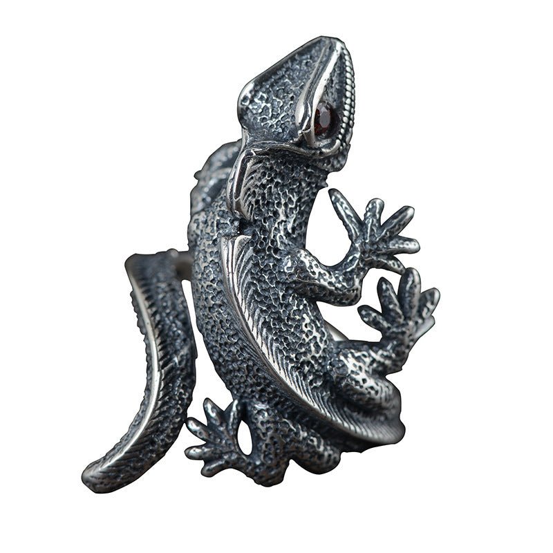 Chameleon Charm Ring