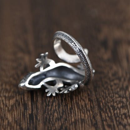 Chameleon Charm Ring