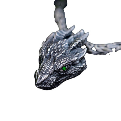 Mystic Guardian Dragon Head Chain