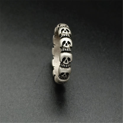 Tribal Shaman Skull Ring