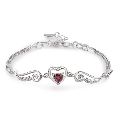 Angel wings wing bracelet