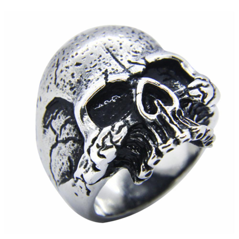 Yggdrasil Skull Ring