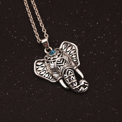 Elephant pendant necklace