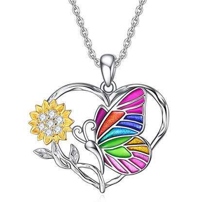 Garden Grace Heart Necklace