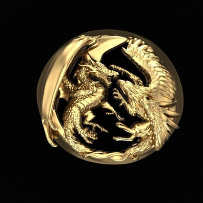 Regal Draco Ring