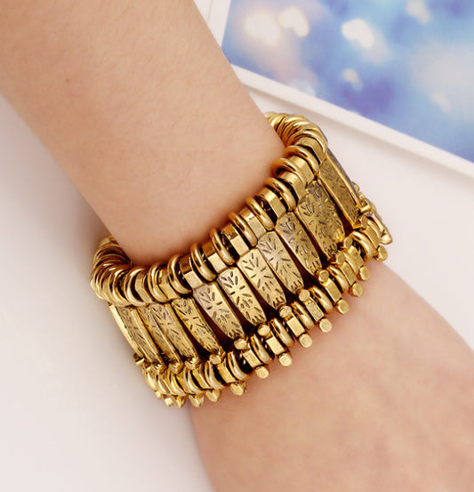 European and American fashion creative alloy bracelet