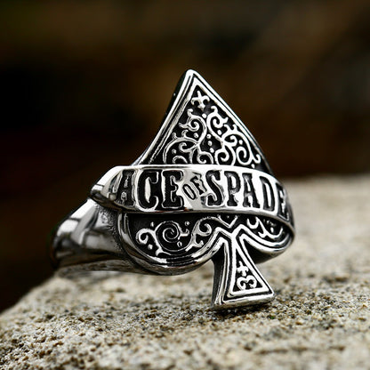 Ace of Spades Ring