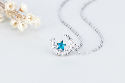 Celestial Night Sky Necklace