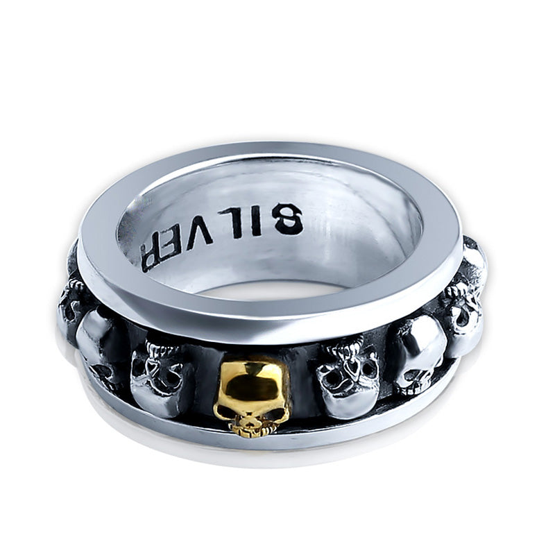 Fashion rock punk ring