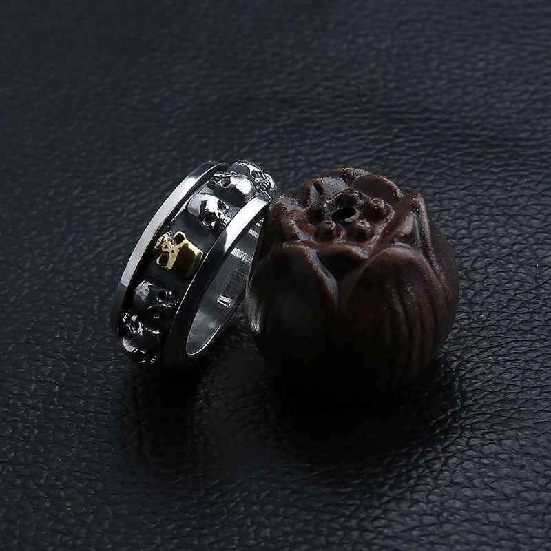 Fashion rock punk ring