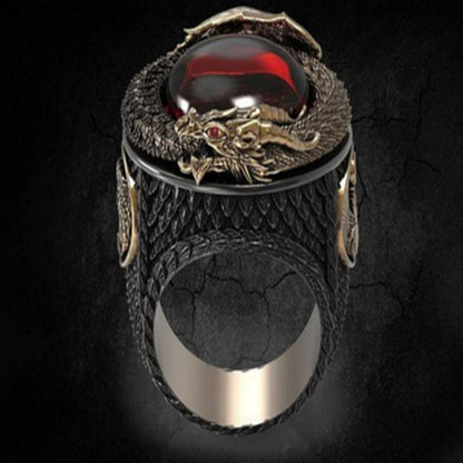 Dragonflame Ruby Ring