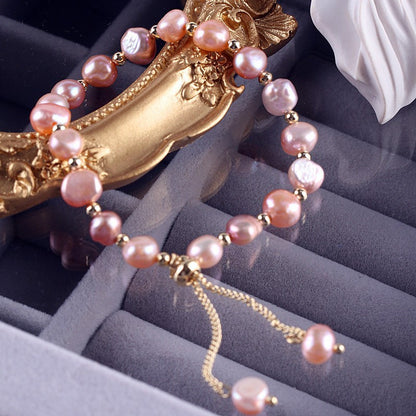 Women's Minimalist High-end Freshwater Pearl Bracelet