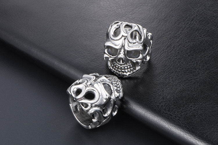 Iron Throne Skull Ring