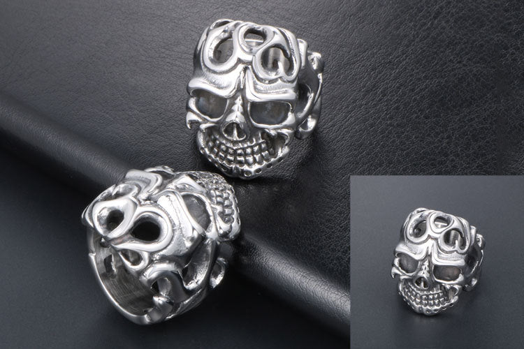 Iron Throne Skull Ring