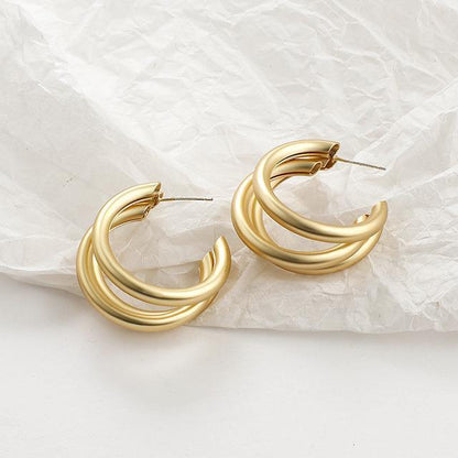 Fashion Gold Color Earrings For Women