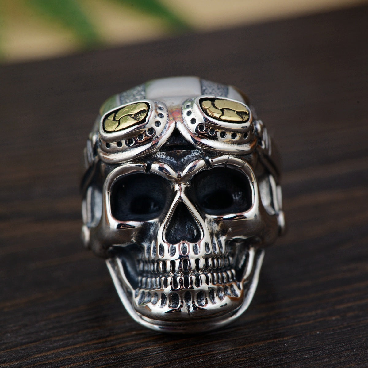 Throttle Skull Ring