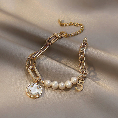 Women's Minimalist High-end Freshwater Pearl Bracelet