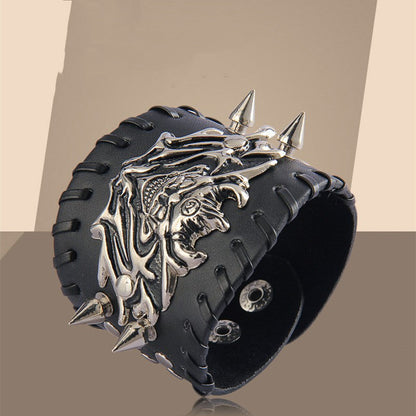 Valyrian Riveted Cuffs