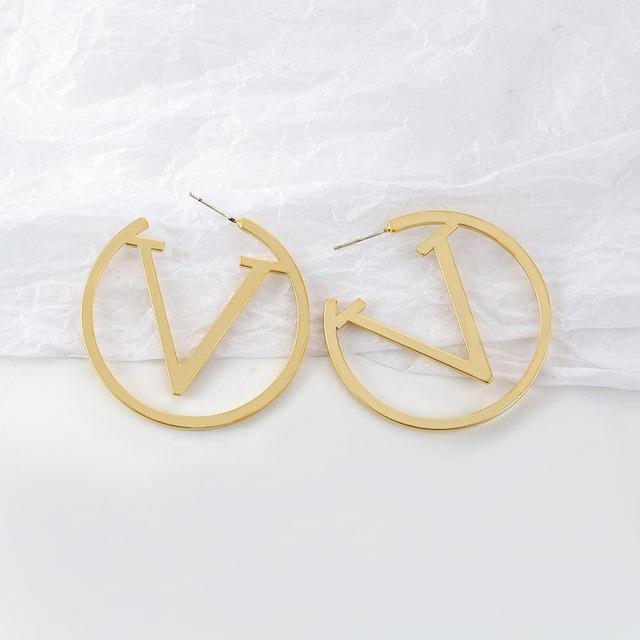 Fashion Gold Color Earrings For Women