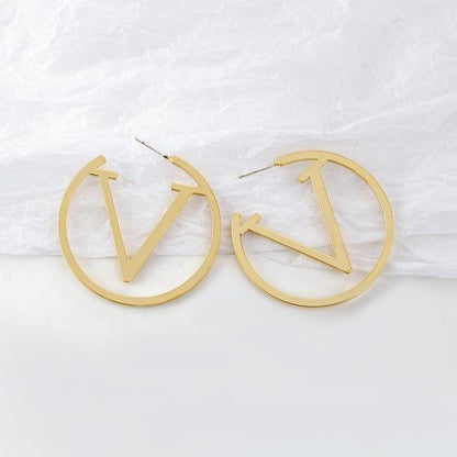 Fashion Gold Color Earrings For Women