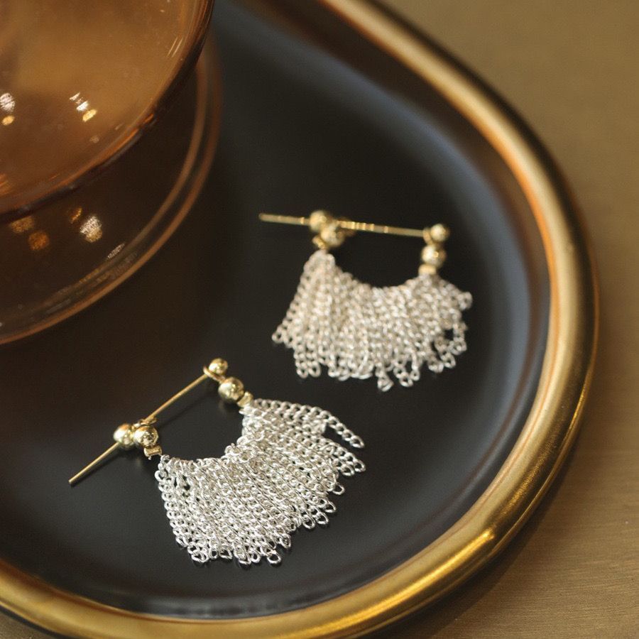 Luxurious Galaxy Waterfall Tassel Earrings