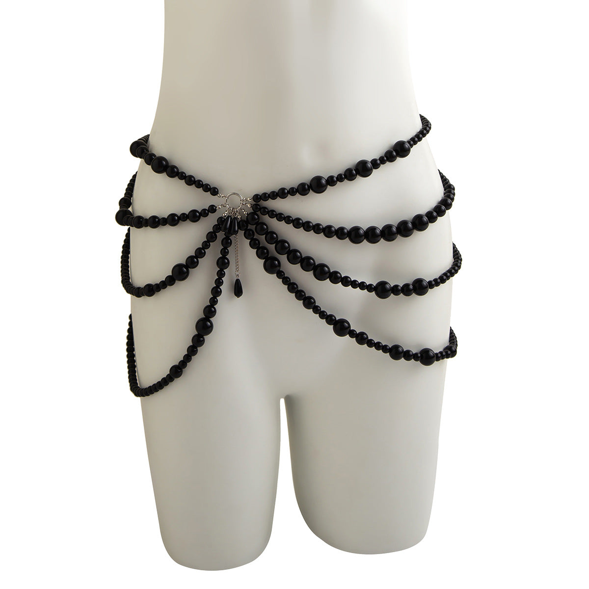 Vacation Pearl Bra Clothing Chain Female