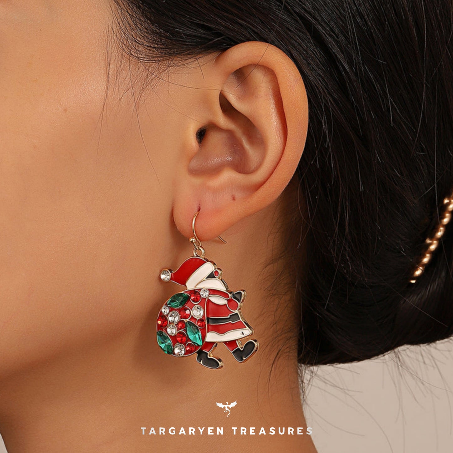 Jingle Claus Earrings