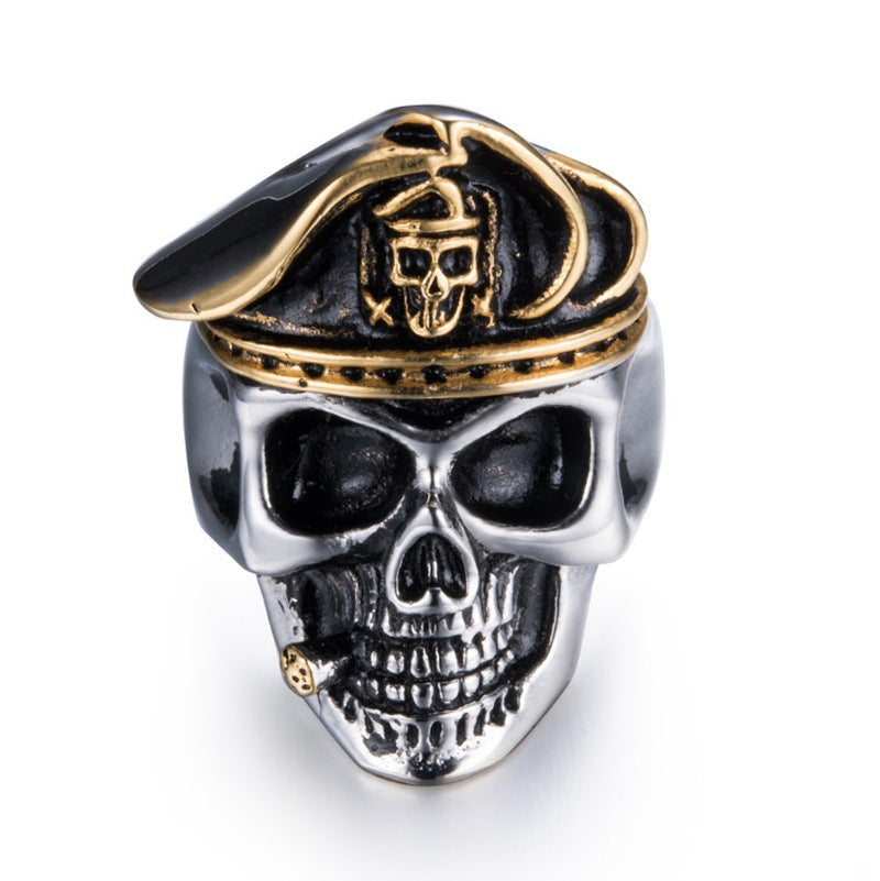 Skullcap Seafarer Ring