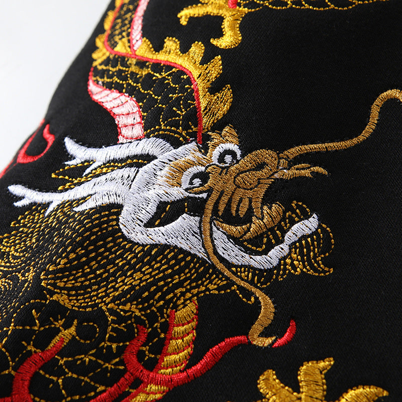 Dragon's Breath Embroidered Sweater