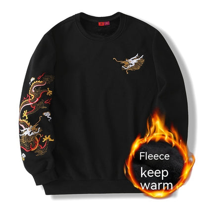 Dragon's Breath Embroidered Sweater