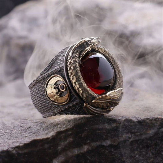 Targaryen Ruby Crown Ring