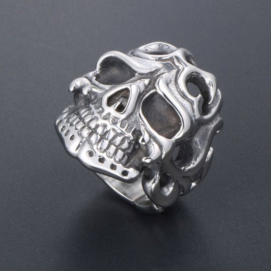 Iron Throne Skull Ring