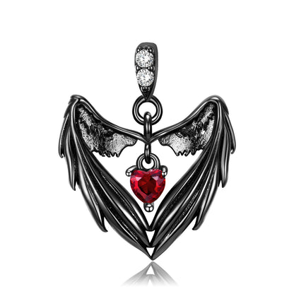 Winged Lovefire Necklace